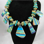 Artistic Turquoise Necklace